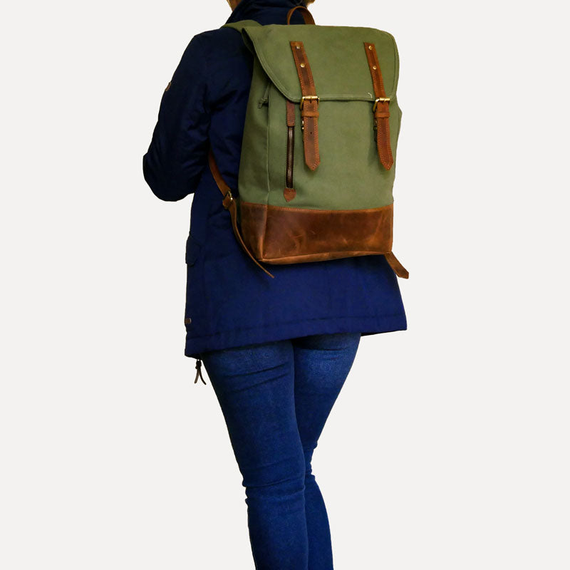 mochilas de mujer vintage para portatiles